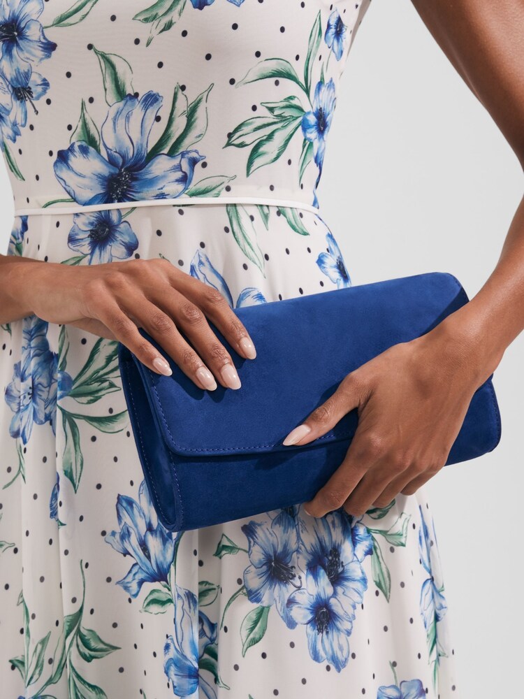 Hobbs Blue Sarah Clutch - Image 2 of 4 Hobbs Blue Sarah Clutch - Image 2 of 4