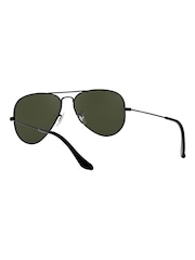 Черный - большие солнцезащитные очки-авиаторы Ray-Ban - Image 14 of 15