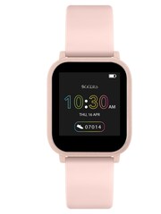 Peers Hardy Pink Tikkers Teen Series 10 Nude Silicone Strap Smart Watch - Image 1 of 5