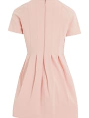 Calvin Klein Jeans Girls Pink Pleated Ceremony Dress - Image 5 of 6