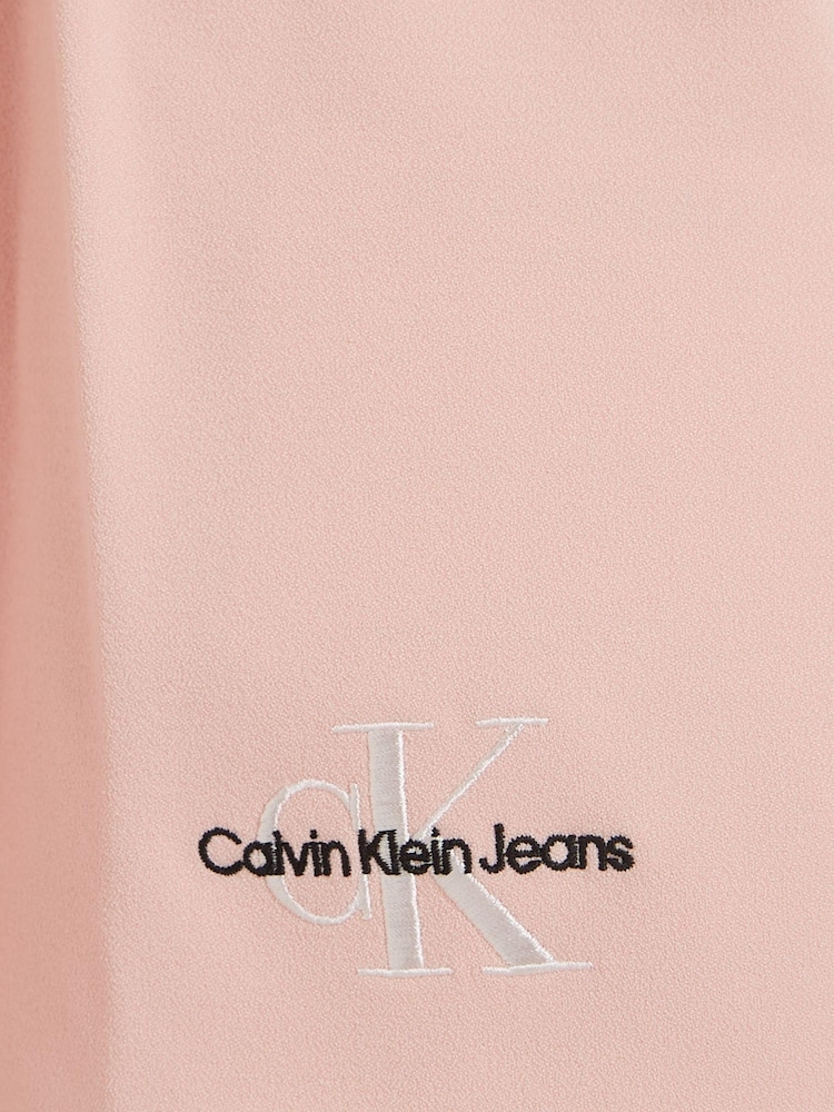 Calvin Klein Jeans Girls Pink Pleated Ceremony Dress - Image 6 of 6 Calvin Klein Jeans Girls Pink Pleated Ceremony Dress - Image 6 of 6