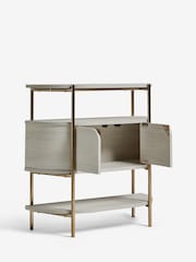 Light Evie Oak Effect Console Table - Image 6 of 10