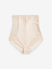 Pastel Rose Nude Super High Waist Briefs Firm Tummy Control Shaping Briefs - Image 1 of 1