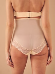 Pastel Rose kožna barva - Spodnji del za oblikovanje postave Firm Tummy Control - Slika 3 iz 4