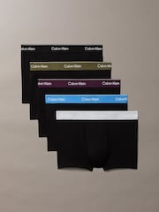 Calvin Klein Black Relaxed Icon Cotton Stretch Trunks 3 Pack - Image 1 of 1