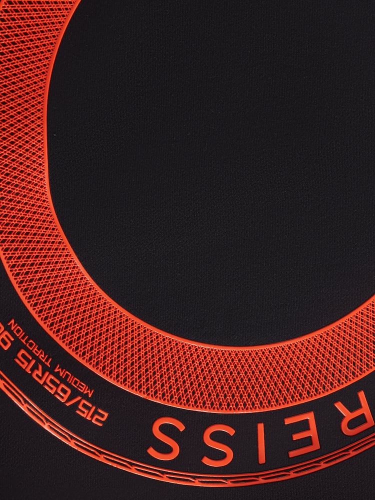 Reiss x McLaren F1 Team Black McLaren F1 Elasticated Cotton Hoodie - Image 9 of 9