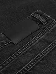 Reiss Dark Grey Styles Relaxed Flared-Leg Jeans - Image 8 of 8