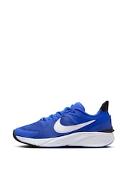 Nike Blue Youth Star Runner 4 Trainers - Image 2 of 9