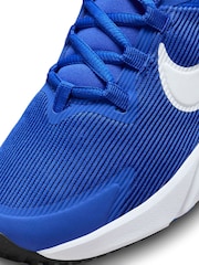 Nike Blue Youth Star Runner 4 Trainers - Image 8 of 9