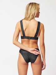 ETAM Black Vahine Tie Triangle Bikini Top - Image 2 of 5
