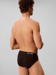 أسود - حزمة من 3 قطع ملابس داخلية Hip من Calvin Klein - صورة 3 من 5