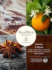 Woodwick Natural ReNew Large Scented Candle Incense Myrrh - Image 3 of 3
