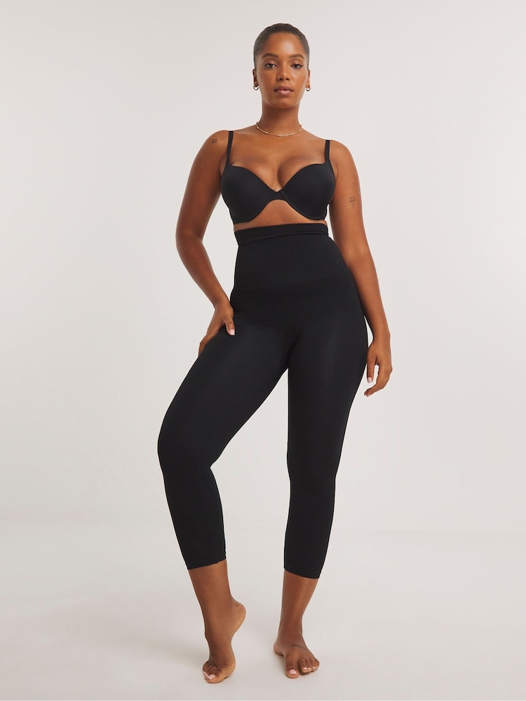 Simply Be Black Magisculpt Control Leggings - Image 1 of 4