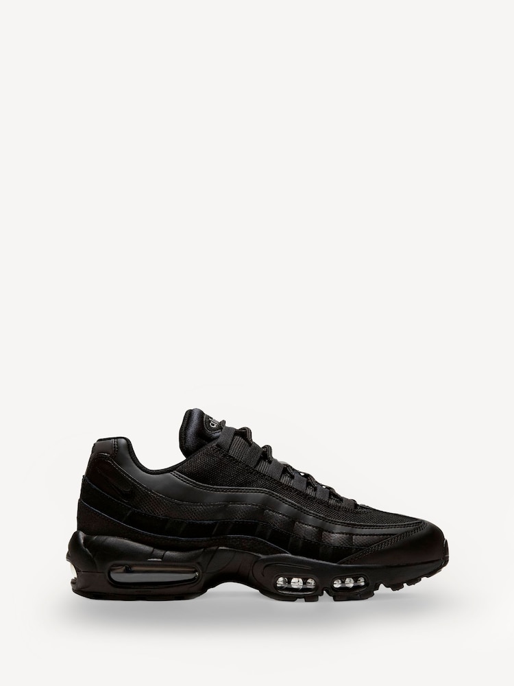 Nike Black Air Max 95 Trainers - Image 1 of 12