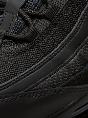 Nike Black Air Max 95 Trainers - Image 11 of 12