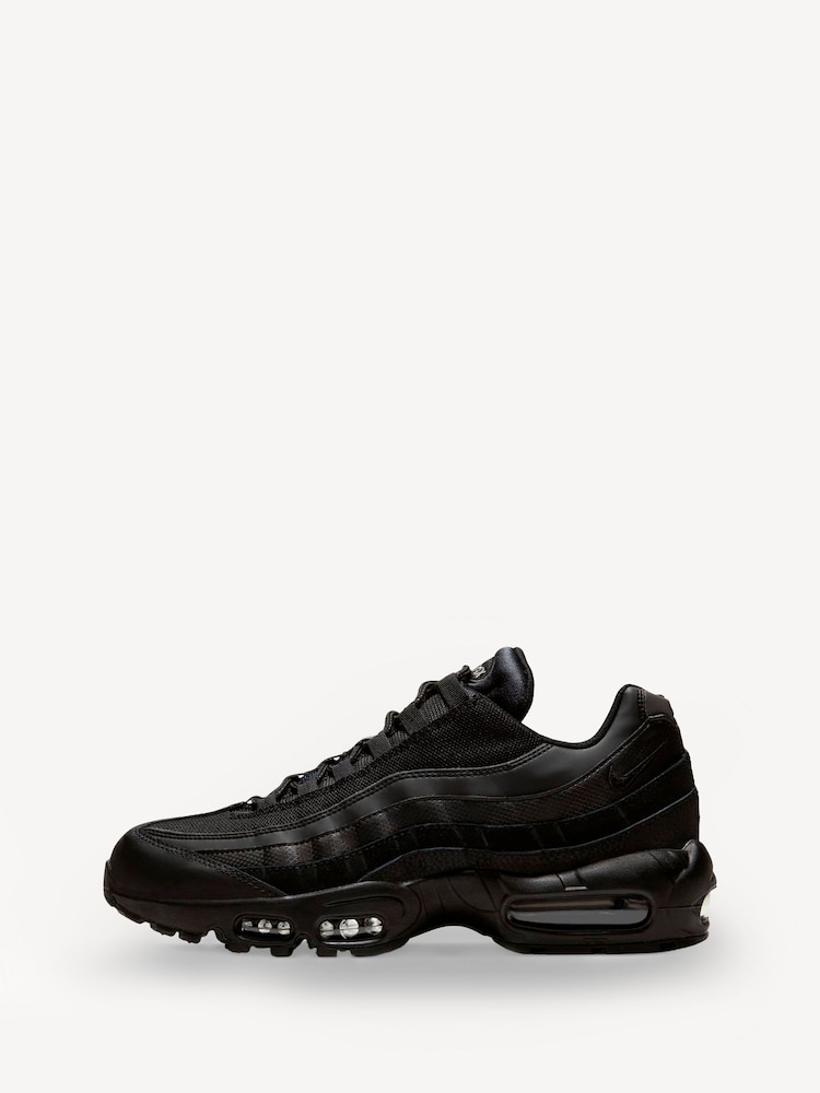 Nike Black Air Max 95 Trainers - Image 3 of 12