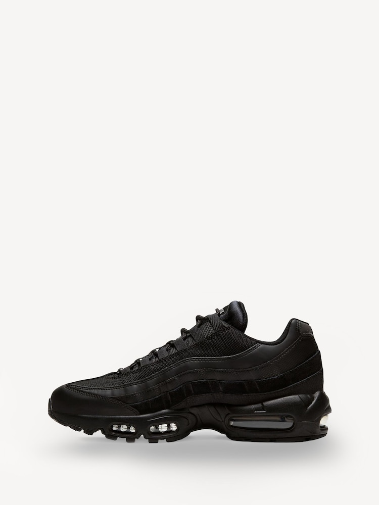 Nike Black Air Max 95 Trainers - Image 5 of 12