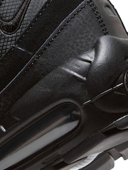 Nike Black Air Max 95 Trainers - Image 10 of 12