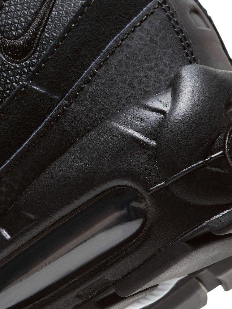 Nike Black Air Max 95 Trainers - Image 10 of 12