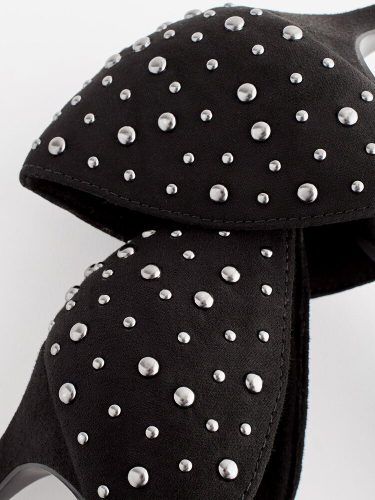 Black Forever Comfort® Studded Court Shoes - Image 10 of 10