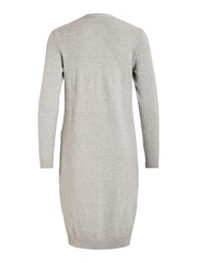 VILA Grey Longline Lightweight Cardigan - Image 6 of 6