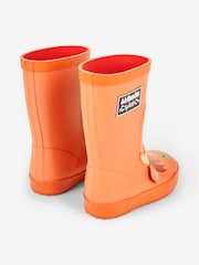 JoJo Maman Bébé Rust Kids' Highland Cow Wellies - Image 3 of 6