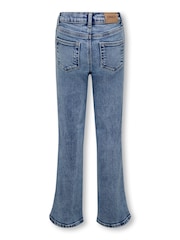 ONLY KIDS Light Blue Straight Leg Adjustable Waist Jeans - Image 5 of 5