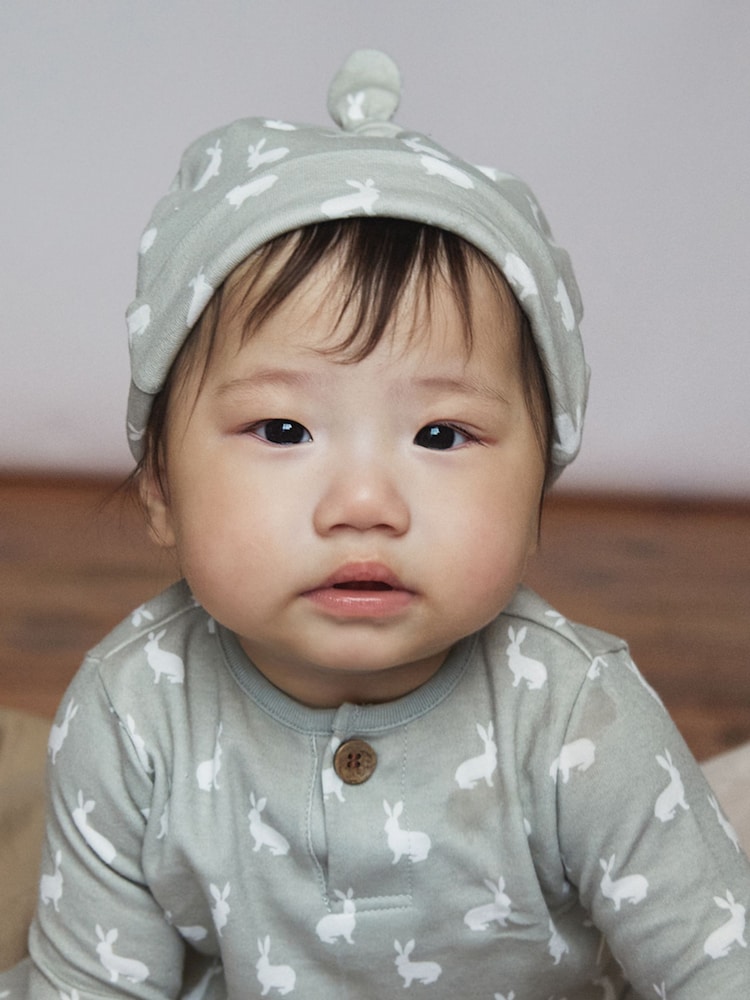 The Little Tailor Baby Soft Jersey 100% Cotton Hat - Image 1 of 4