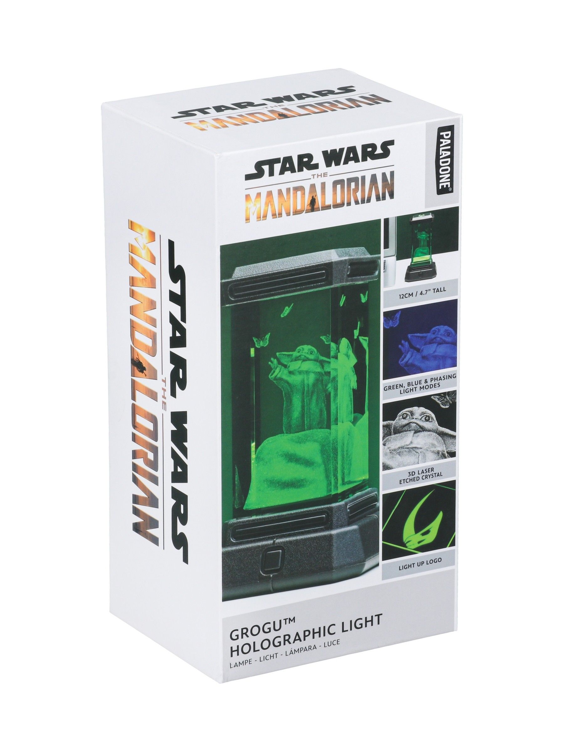 Paladone Unisex Multicolor Grogu Holographic Lights - Image 3