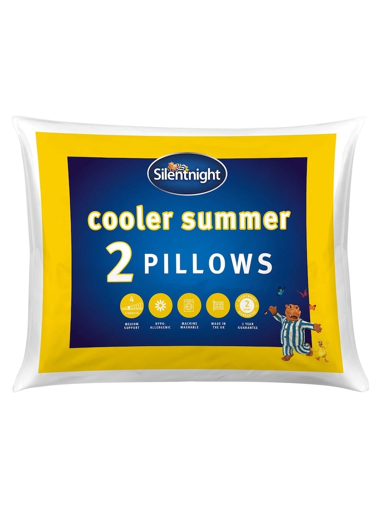 Silentnight So Cool 100% Cotton Pillow Pair - Image 2 of 4