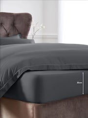 Grey Collection Luxe 600 Thread Count 100% Cotton Sateen Deep Fitted Sheet - Image 1 of 1