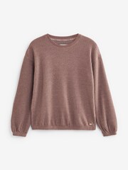 Mocha Soft Waffle Long Sleeve Pyjamas - Image 7 of 10