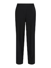 PIECES Black High Waisted Wide Leg Trousers - Image 5 of 6