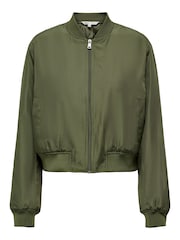 Grün - Only Bomberjacke mit Reißverschluss - Bild 6 von 7