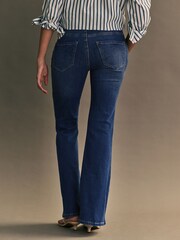 ONLY Blue High Waisted Flare Leg Rose Jeans - Image 4 of 7