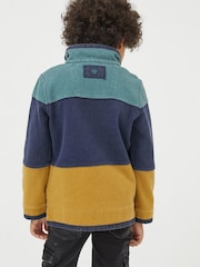 FatFace Blue Airlie Rugby Sweat Top - Image 2 of 4