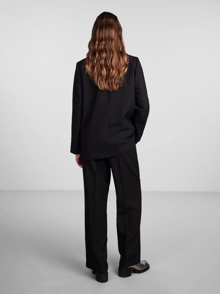 PIECES Black Relaxed Fit Tailored Blazer - Image 2 of 6