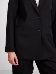 PIECES Black Relaxed Fit Tailored Blazer - Image 4 of 6