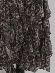 Religion Animal Laura Multi layer Ruffle Maxi Skirt - Image 6 of 8