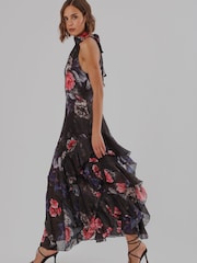 Κόκκινο Floral - Φόρεμα Religion Taylor Maxi με φούστα με βολάν - Εικόνα 7 από 8