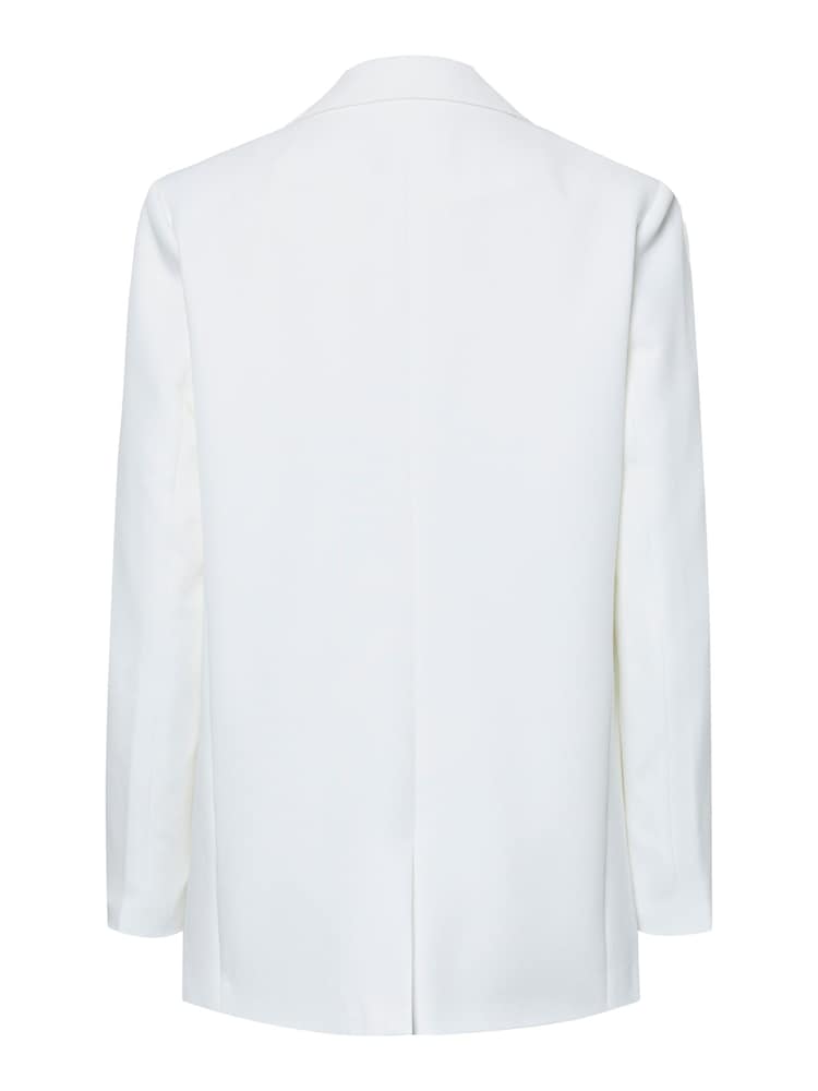 PIECES White Relaxed Fit Blazer - Image 6 of 6 PIECES White Relaxed Fit Blazer - Image 6 of 6