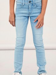Name It Blue Boys Slim Fit Jeans - Image 1 of 6