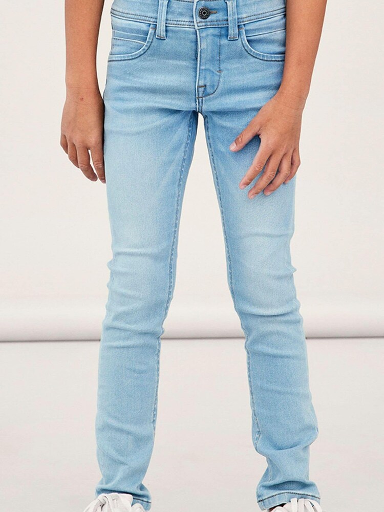 Name It Blue Boys Slim Fit Jeans - Image 1 of 6