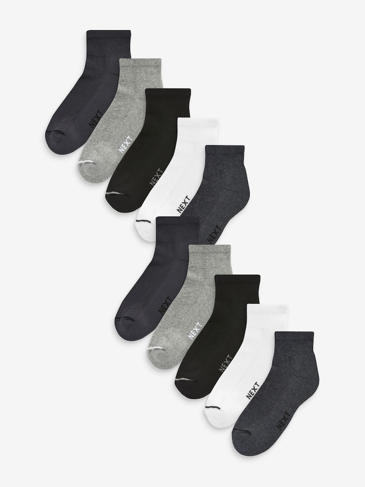 Multicolor - Pack de 10 - Mid Trainer Socks - Imagen 1 de 7