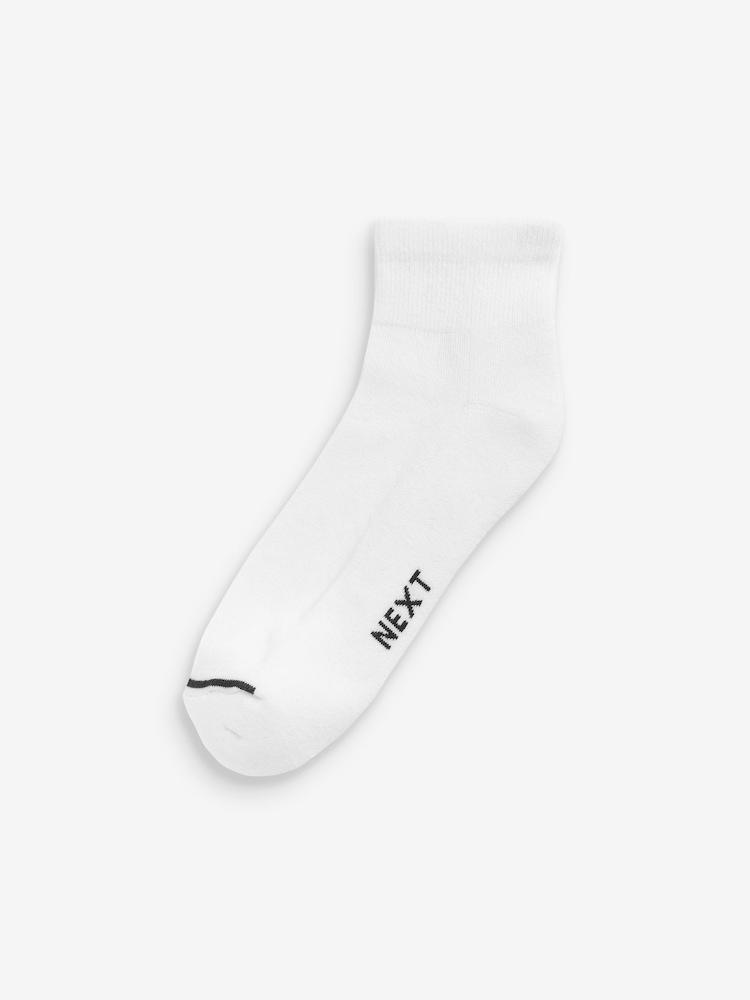 Multi 10 Pack Mid Trainer Socks - Image 3 of 7