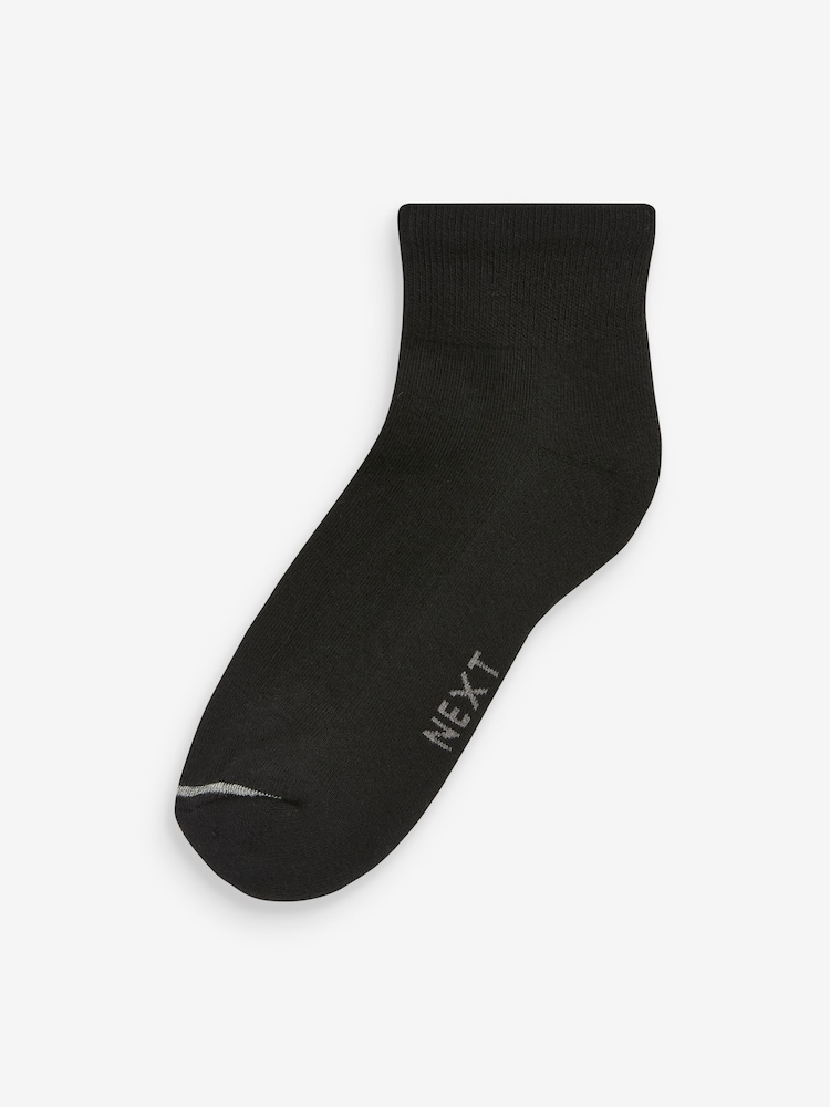 Multi 10 Pack Mid Trainer Socks - Image 4 of 7