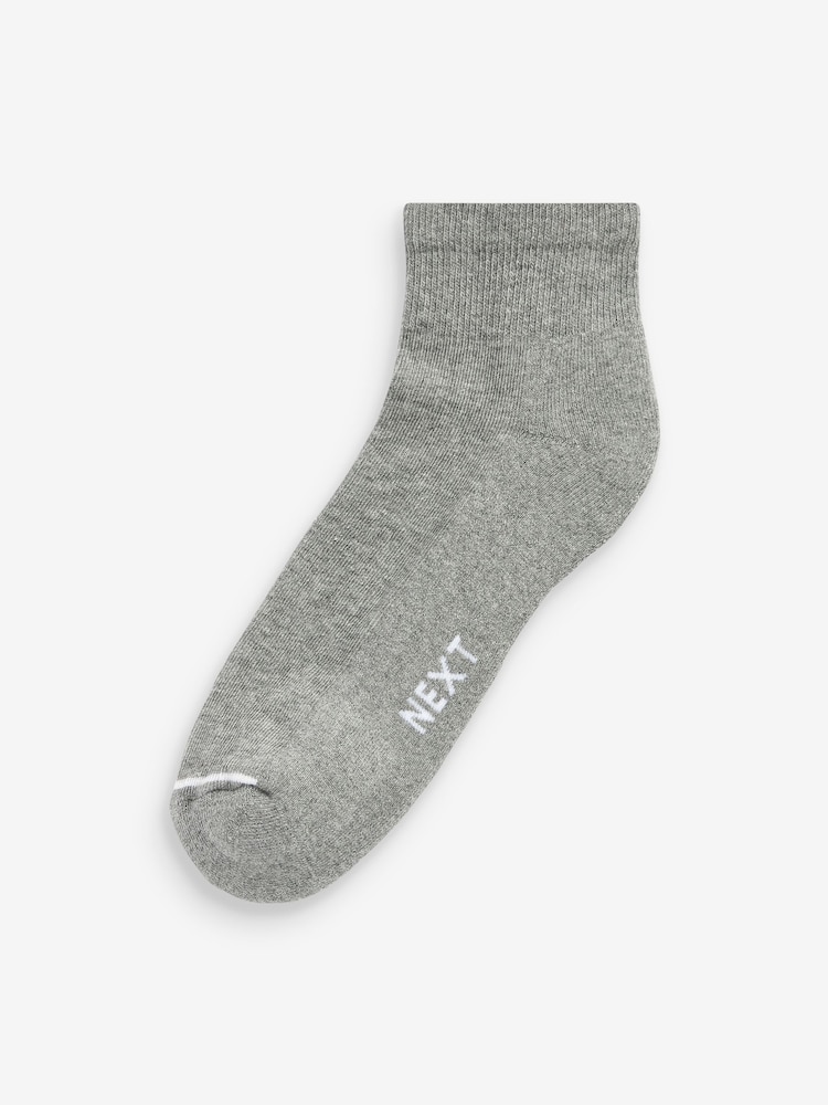 Multi 10 Pack Mid Trainer Socks - Image 5 of 7