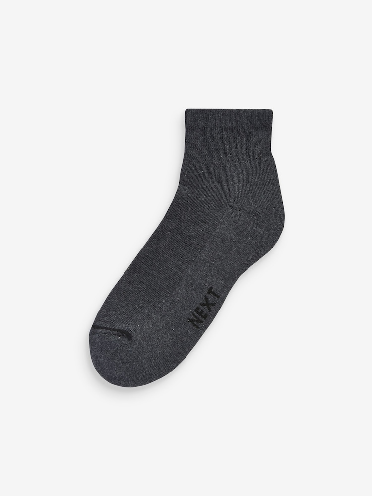 Multi 10 Pack Mid Trainer Socks - Image 6 of 7