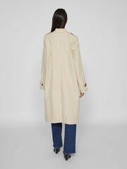 VILA Natural Trench Coat - Image 3 of 8