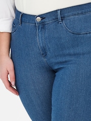 ONLY Curve Light Blue Push Up Sculpting Skinny Jeans - Image 5 of 8